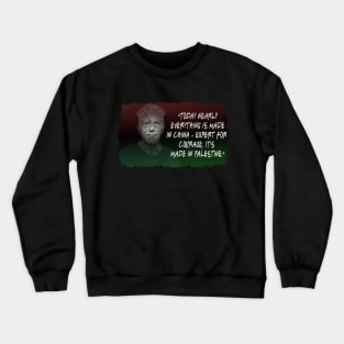 bourdain quote Crewneck Sweatshirt